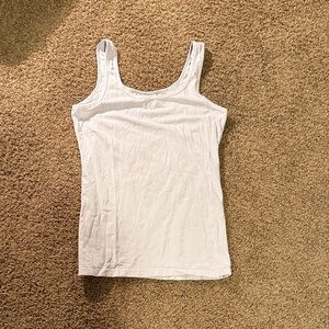 Hard Tail Classic White gray Tank Top